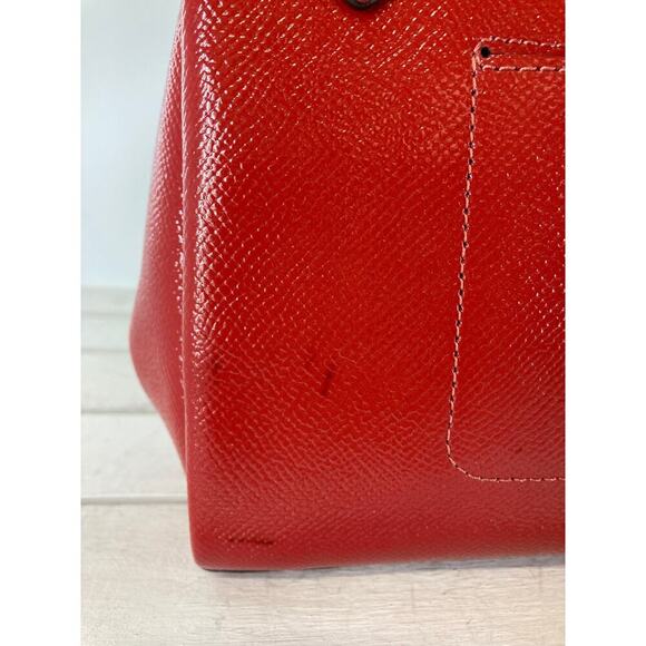 COACH F37833 SMALL RED PATTON LEATHER CROSSBODY BAG - Picture 6 of 16